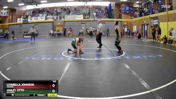 130 lbs Round 2 - LiyaBella Johnson, Kearns vs Hailey Otto, Olympus