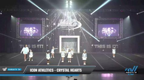 Icon Athletics - Crystal Hearts [2021 L1 Tiny - Novice - Restrictions Day 1] 2021 The U.S. Finals: Sevierville