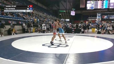 132 lbs Cons. Rd Of 64 - Daniel Myint, Illinois vs Eli Schultz, Minnesota