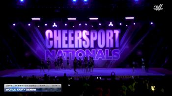 World Cup - Gemini [2026 L5 Senior Coed - Small Day 1] 2026 CHEERSPORT National All Star Cheerleading Championship