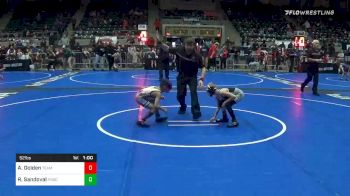 52 lbs Consolation - Alex Golden, Team Donahoe vs Rylan Sandoval, Ponca City