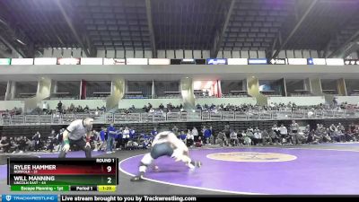 215 lbs Round 1 (4 Team) - Will Manning, Lincoln East vs Rylee Hammer, Norfolk