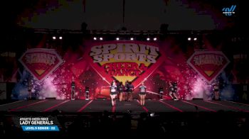 Athletic Cheer Force - Lady Generals [2025 L5 Senior - D2 Day 1] 2025 Spirit Sports Myrtle Beach Nationals