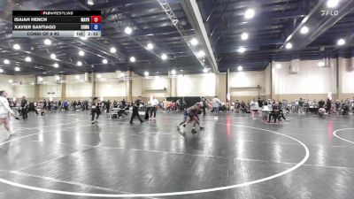 126 lbs Consi Of 8 #2 - Isaiah Hench, Mayhem Wrestling Club vs Xavier Santiago, SOWA