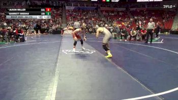 3A-175 lbs Semifinal - Jaxon Miller, Carlisle vs Barrett Mieras, Linn-Mar
