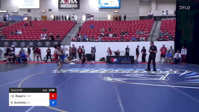 60 kg Cons 8 #1 - Cole Rogers, Three Forks High School Wrestling vs ...