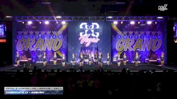 CheerCats LV - Ambush [2025 L3 Junior - D2 - Medium Day 1] 2025 The American Grand Grand Nationals