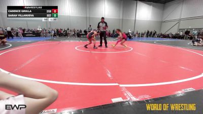 90 lbs Rr Rnd 4 - Cadence Grulla, Storm Wrestling Center vs Sarah Villanueva, Best Trained 7-12 1