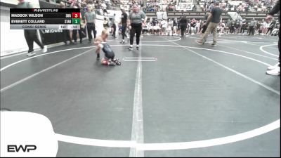 43 lbs Consolation - Maddox Wilson, Shelton Wrestling Academy vs Everett Collard, Standfast OKC