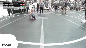 43 lbs Consolation - Maddox Wilson, Shelton Wrestling Academy vs Everett Collard, Standfast OKC