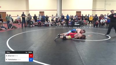 78 kg Rnd Of 32 - Anthony Sharron, Nevada vs Rinat Toktobekov, Colorado