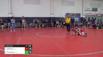 80 lbs Semifinal - Landon Williams, Beaver Local vs Asher Procunier, Ares Wrestling Club