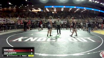 3A 285 lbs Champ. Round 1 - Nash Hudgens, North Port H.S. vs Ryan Miret, Miami Southridge Hs