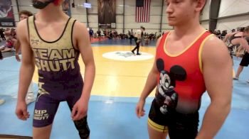132 lbs Rr Rnd 2 - Dakota Johnson, The Asylum Black vs Connor Reece, Team Shutt Emperor Penguin