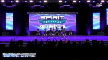 CheerFactor - Superstition [2026 L1 Youth - Small Day 2] 2026 Spirit Fest Grand Nationals
