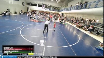 46-50 lbs Round 3 - Jase Imlay, Iron County Wrestling Academy vs Evrett Gardiner, Agon Academy