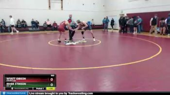 160 lbs Cons. Semi - Wyatt Gibson, Enumclaw vs River Stinson, Mt. Si