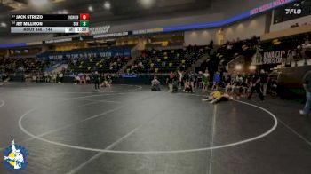 144 lbs Cons. Round 3 - Jack Strezo, New Lenox (Lincoln-Way West) vs Jet Millison, Basehor-Linwood HS