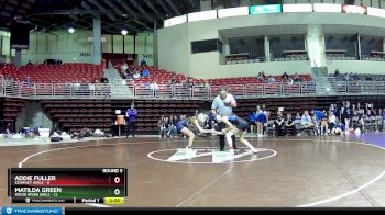 105 lbs Round 5 (8 Team) - Matilda Green, Wood River Girls vs Addie Fuller, Kearney Girls