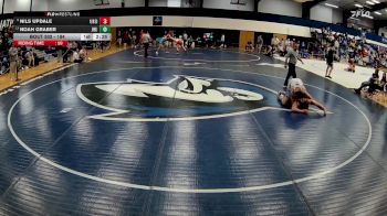 184 lbs Cons. Round 2 - Nils Updale, Ursinus vs Noah Graber, Johns Hopkins