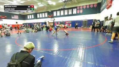 159 lbs Champ. Round 1 - Sergio Nabor, Oak Hills vs Ruben Luna, Team War