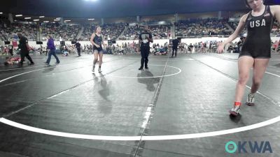 125 lbs Quarterfinal - Layla Brown, Standfast vs Breckyn Moyers, Shelton Wrestling Academy