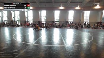 174 lbs Quarterfinal - Xavier Preston, Noke Wrestling RTC vs Colt Campbell, Appalachian State