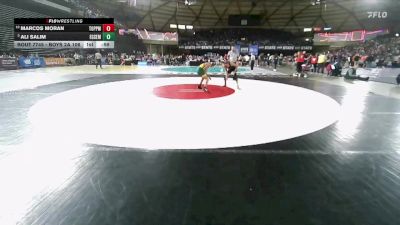 Boys 2A 106 lbs Cons. Round 5 - Ali Salim, Evergreen (Seattle) vs Marcos Moran, Toppenish