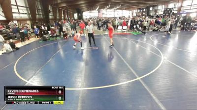 115 lbs Cons. Round 1 - Kyven Colmenares, Uintah vs Judge Beddoes, Agon Academy Wrestling