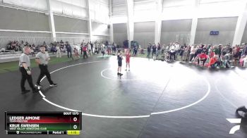 88 lbs Quarterfinal - Ledger Aimone, Team Prestige vs Krue Swensen, West Valley Wrestling Club