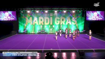 Zachary Cheer Athletics - Code Red [2026 L2 Senior - D2 Day 2] 2026 Mardi Gras Grand Nationals