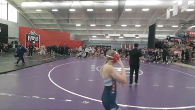 124 lbs Round 2 (12 Team) - Megan Edwards, Elmira College vs Aurora Pennington, Liberty University