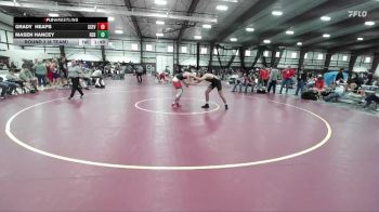 157 lbs Round 2 (8 Team) - Masen Hancey, Box Elder B vs Grady Heaps, South Sevier