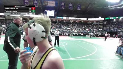 108 lbs Cons. Round 2 - Ian Lauchlan, LEB1 vs Drew Lynch, FOWCA