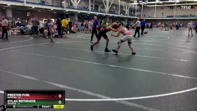 130 lbs Round 6 (8 Team) - Preston Furl, Rampage vs Dylan Reithmayr, RedNose