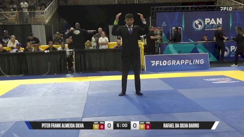Rafael Da Silva Barro vs Piter Frank Almeida Silva 2025 Pan Jiu Jitsu IBJJF Championship