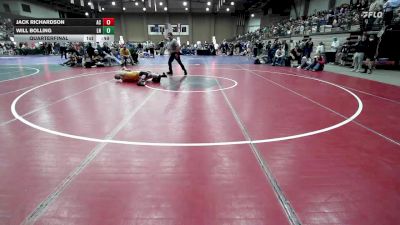 113C Quarterfinal - Will Bolling, Liberty North vs Jack Richardson, Arkansas City