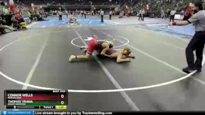 Quarterfinal - Connor Wells, Broken Bow vs Thomas Vrana, Bishop Neumann