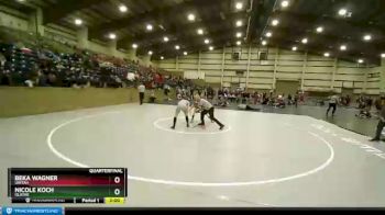 115 lbs Quarterfinal - Beka Wagner, Uintah vs Nicole Koch, Olathe