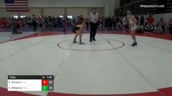 101 lbs Prelims - Chris Ahrens, Rhino MS vs Evan Ridgway, Triumph Blue MS