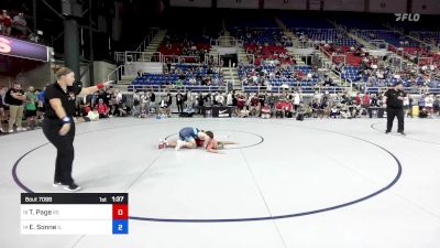 144 lbs Cons 32 #1 - Thunder Page, KS vs Ethan Sonne, IL