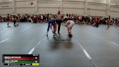 120 lbs Round 5 (6 Team) - Brock Reynolds, 330 Lab vs Noah Collins, Phoenix WC 2