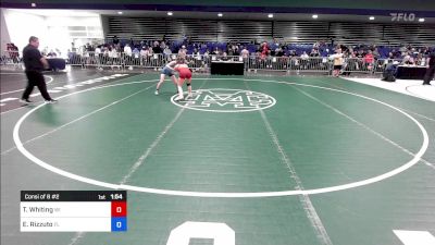 106 lbs Consi Of 8 #2 - Taylor Whiting, WI vs Erin Rizzuto, FL