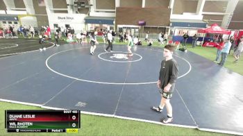 175 lbs Semifinal - Duane Leslie, INWTC vs Wil Rhoten, Falls Academy