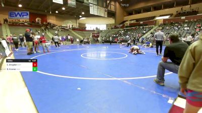 120 lbs Rr Rnd 3 - Eli Brogden, North DeSoto Wrestling Academy vs Ben Kramer, Panther Youth Wrestling-CPR