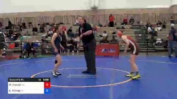 55 kg Consi Of 8 #1 - Mary Harrell, Team Missouri vs Alina Kinsey, Team Montana