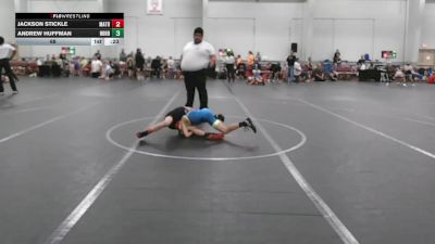 68 lbs Round 1 (8 Team) - Andrew Huffman, Neighborhood Wrestling vs Jackson Stickle, Mat Assassins Red