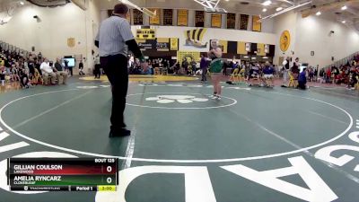 170 lbs Round 3 - Gillian Coulson, Lakewood vs Amelia Ryncarz, Cloverleaf