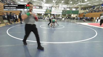 126 lbs Cons. Round 5 - Jared Litchenberg, Vista Murrieta vs Ethan Vinoray, Patrick Henry