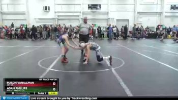 100 lbs Finals (2 Team) - Mason VanAllman, 4M vs Adam Phillips, Mullet Army N